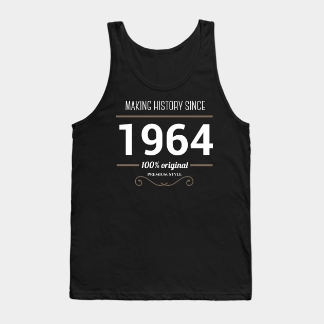 Making history since 1964 Tank Top by JJFarquitectos